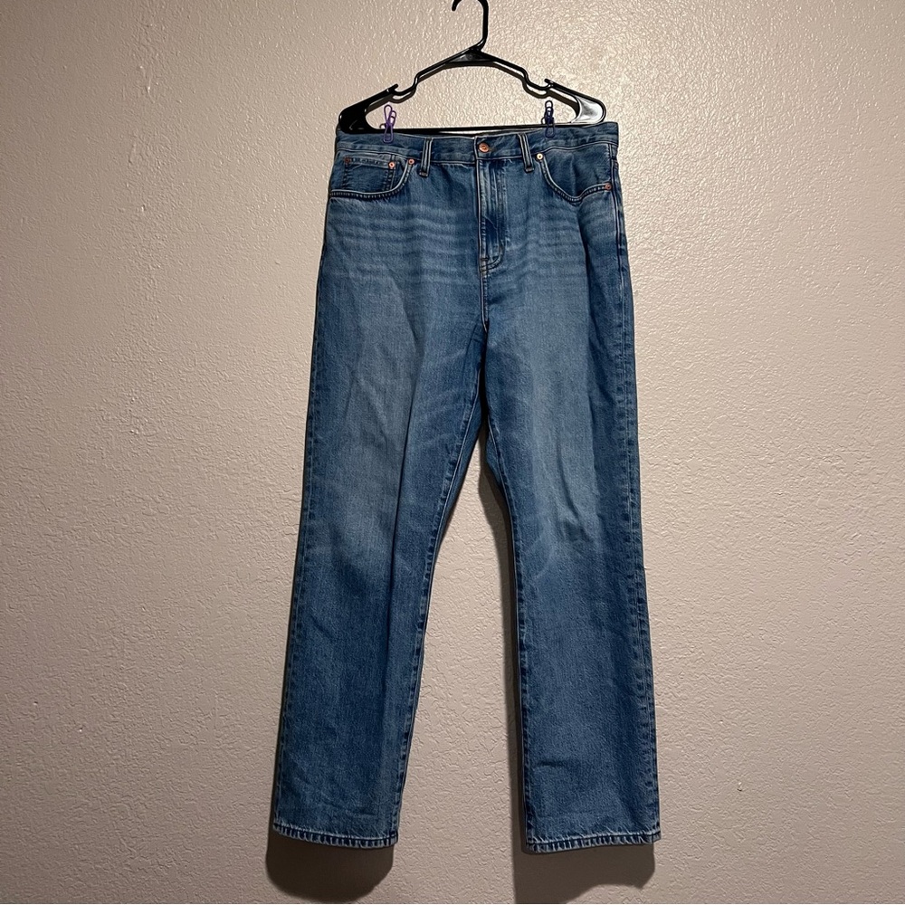 Madewell The 90s Straight Jean - Picture 2 of 8